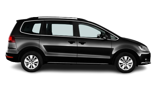 People carrier MPV taxi for group airport transfers in the UK