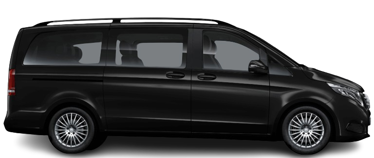 Eight seater minibus taxi for large group airport transfers
