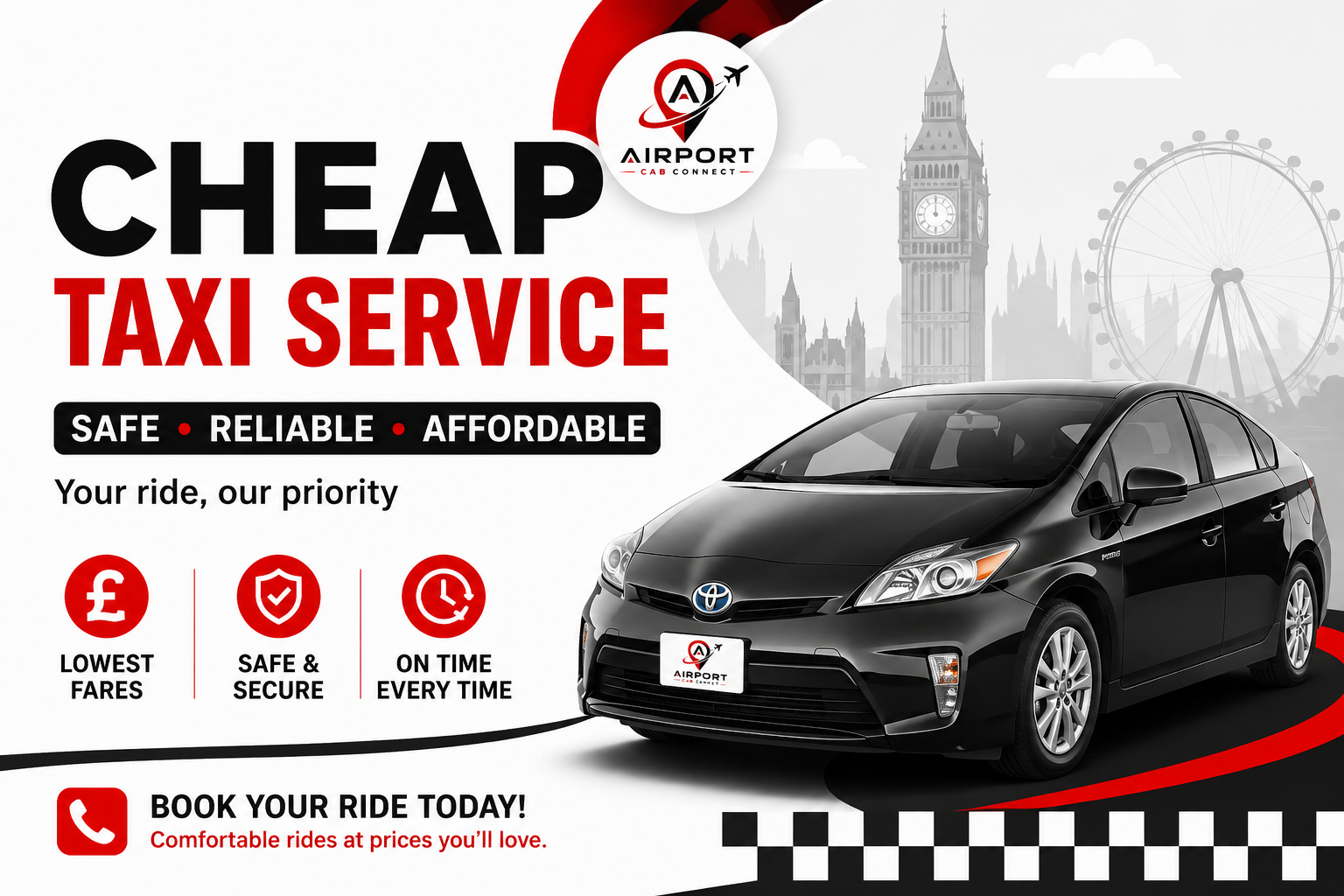 Cheap taxi service